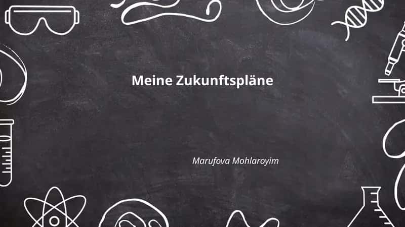 Meine Zukunftspläne