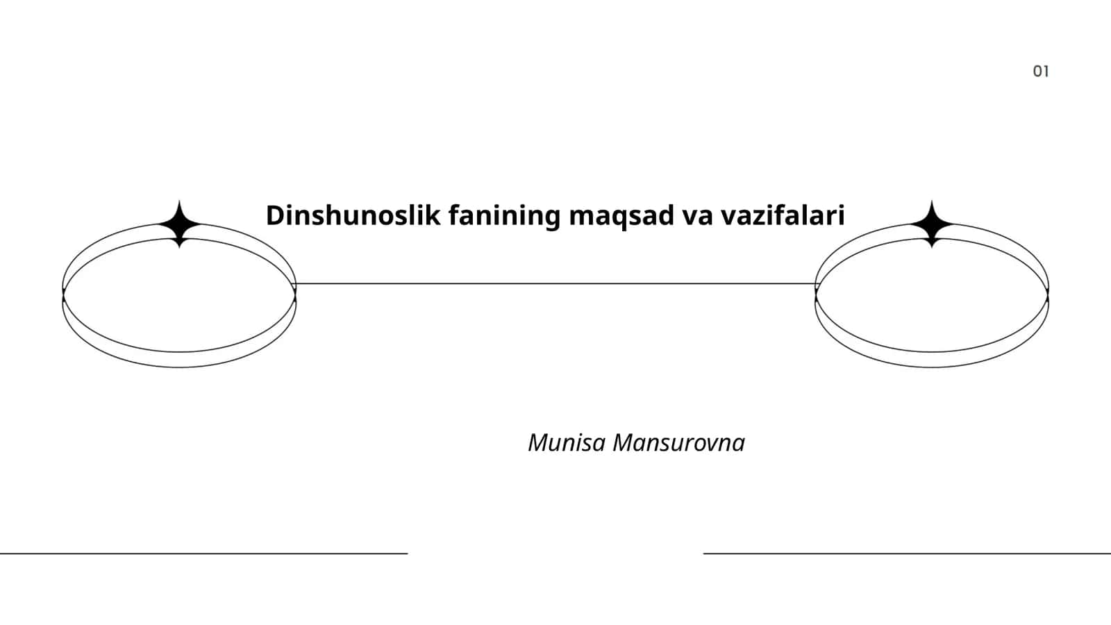 Dinshunoslik fanining maqsad va vazifalari