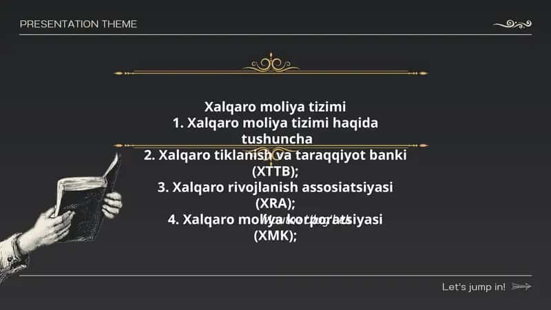 Xalqaro moliya tizimi