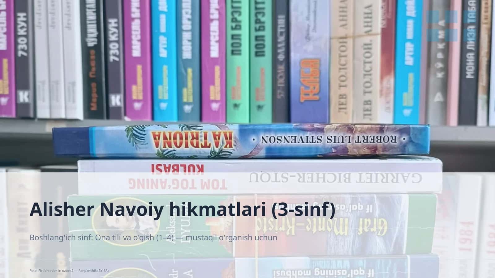 Alisher Navoiy hikmatlari (3-sinf)