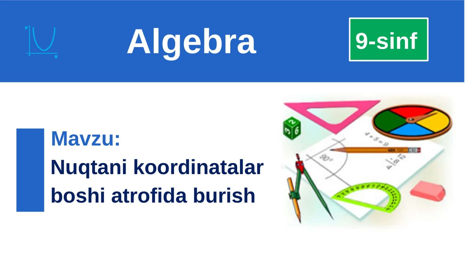 Nuqtani koordinatalar boshi atrofida burish