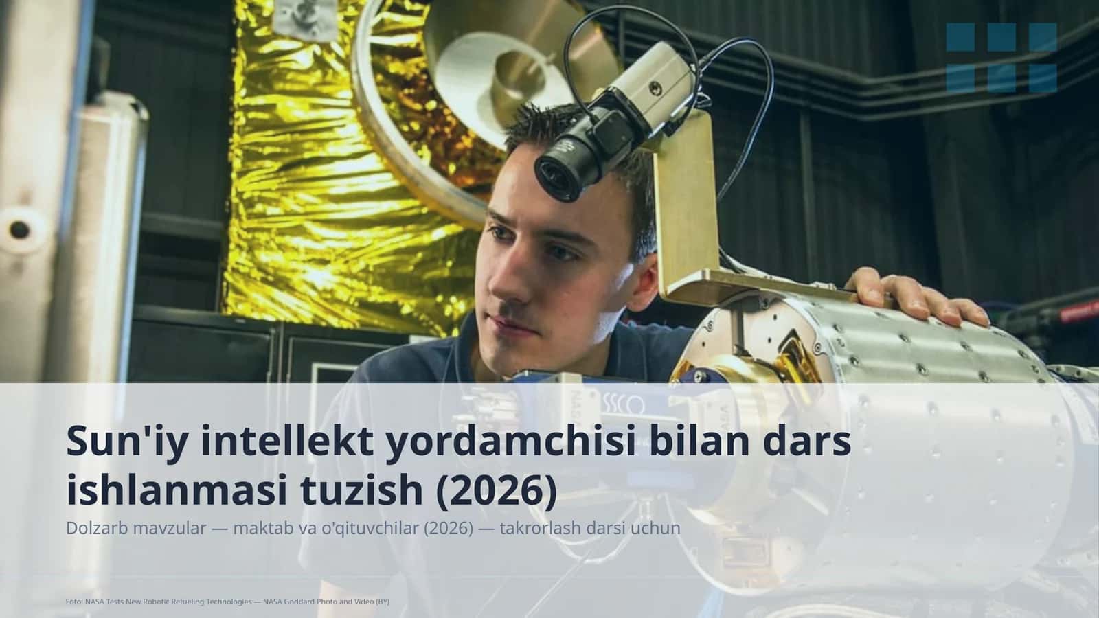 Sun'iy intellekt yordamchisi bilan dars ishlanmasi tuzish (2026)
