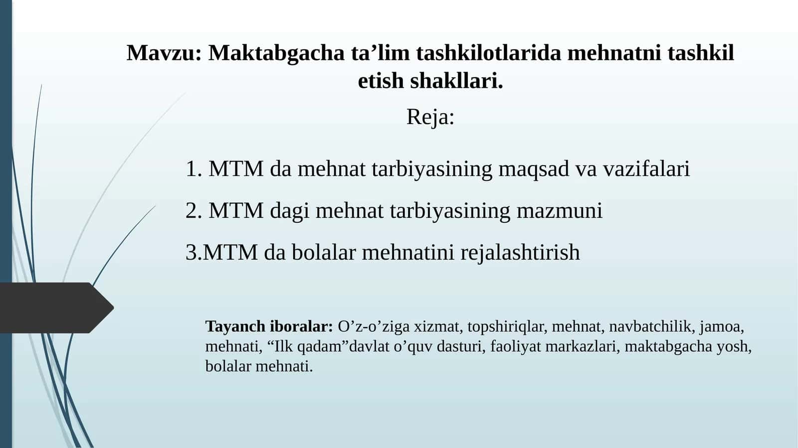 Maktabgachata’limtashkilotlaridamehnatnitashkiletishshakllari
