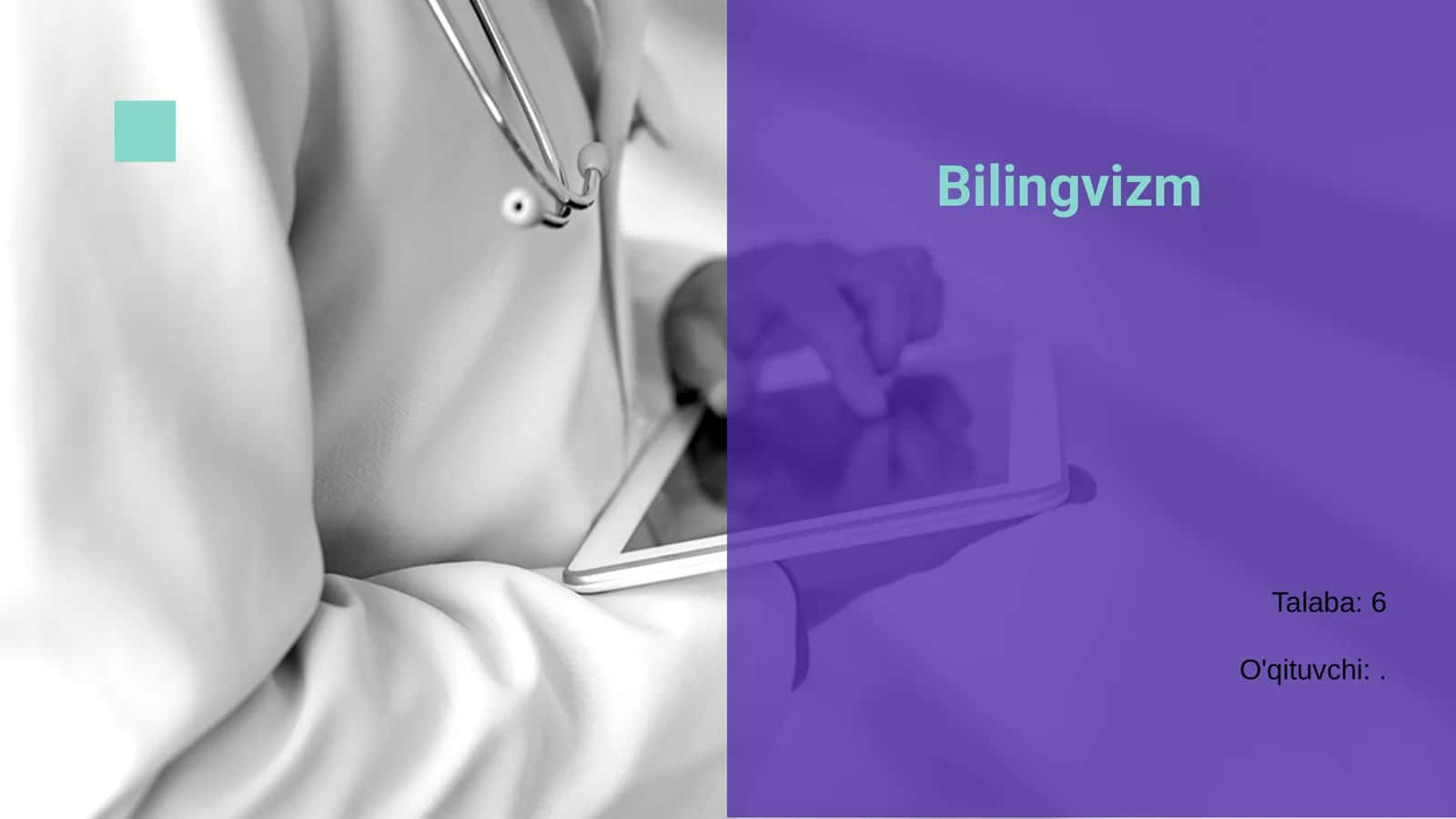 Bilingvizm