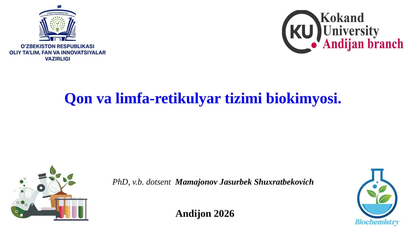 Qonvalimfa-retikulyartizimibiokimyosi