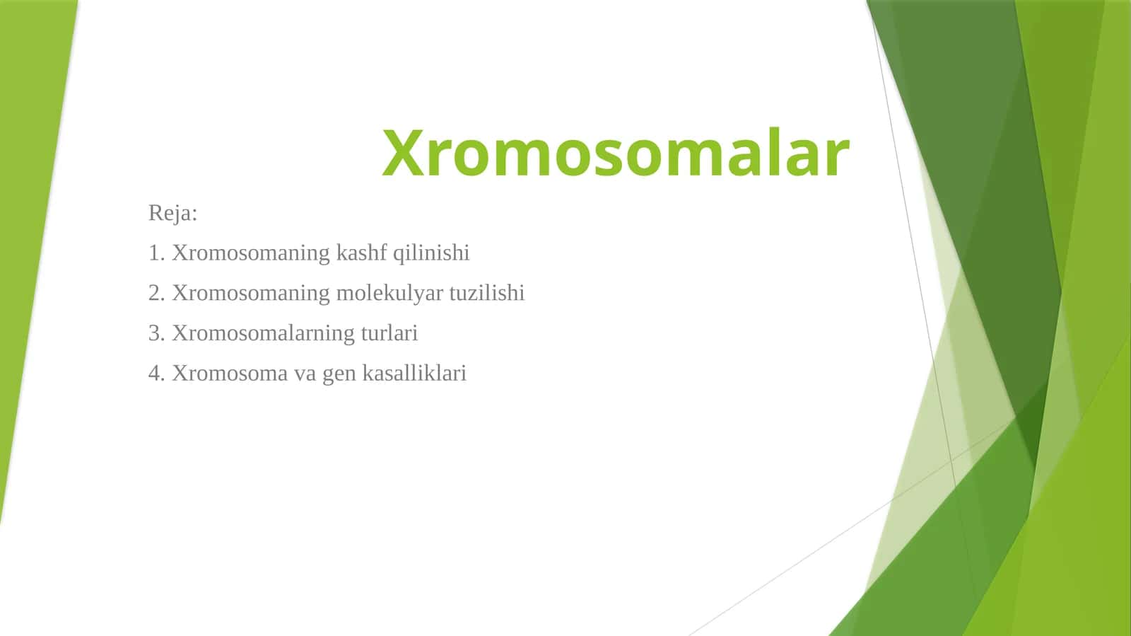 Xromosomalar