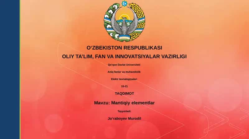 Mantiqiy elementlar