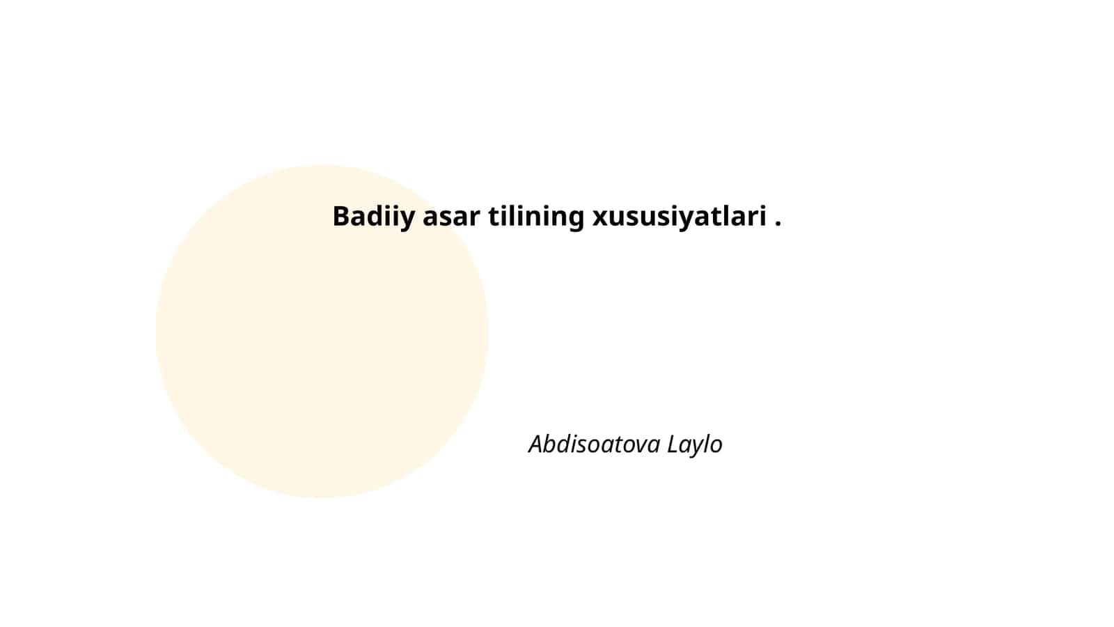 Tasviriy ifoda usullari