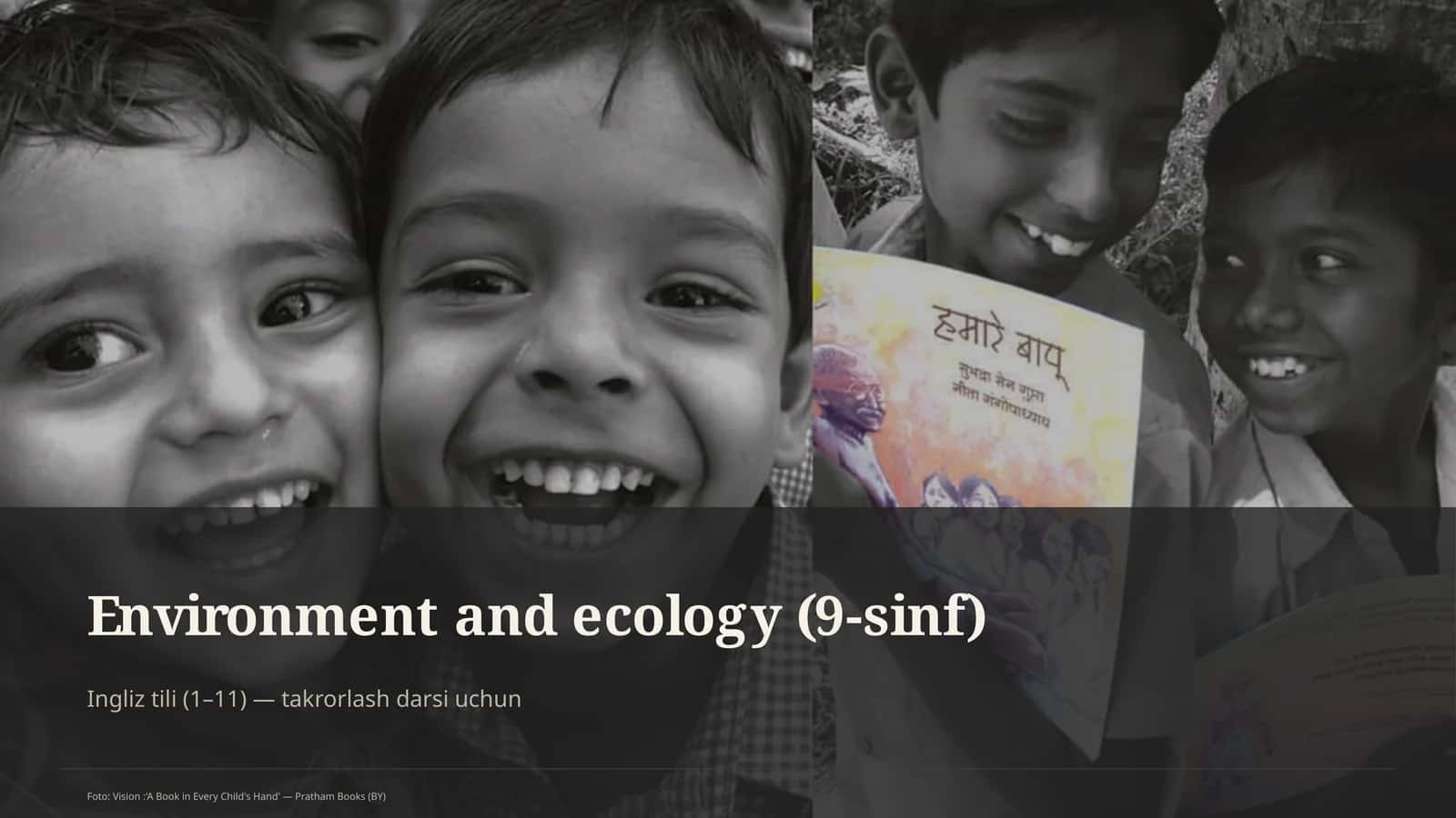 Environment and ecology (9-sinf)