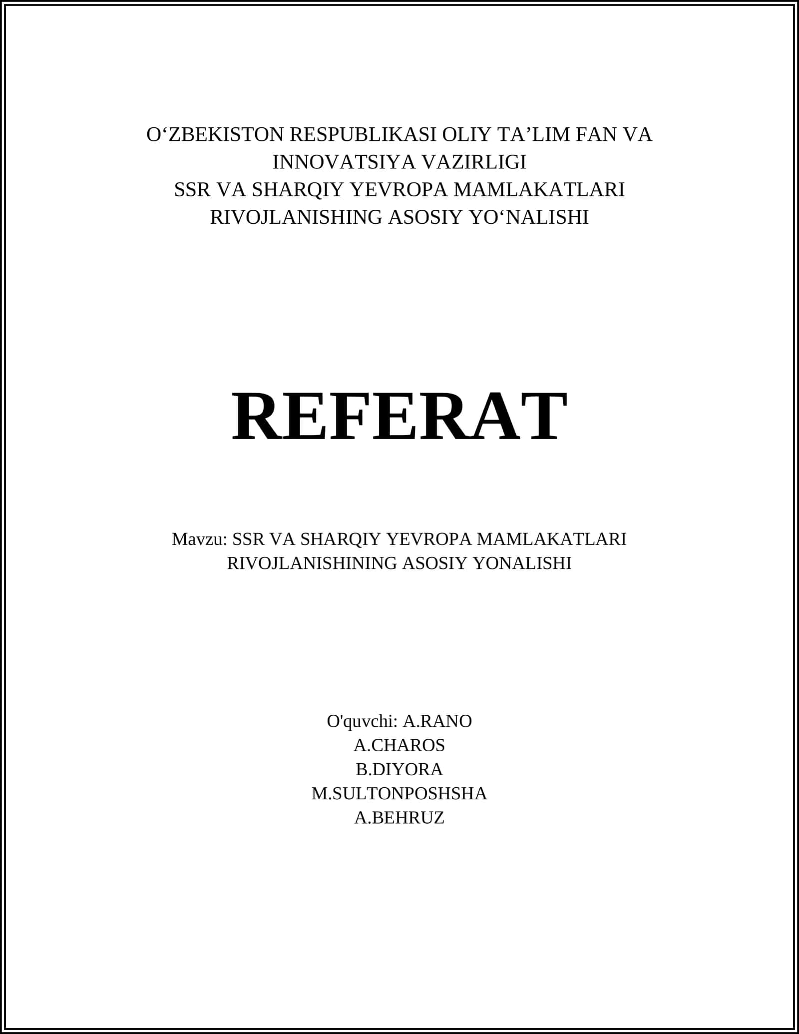 Sanoatlashtirish va sanoat siyosati