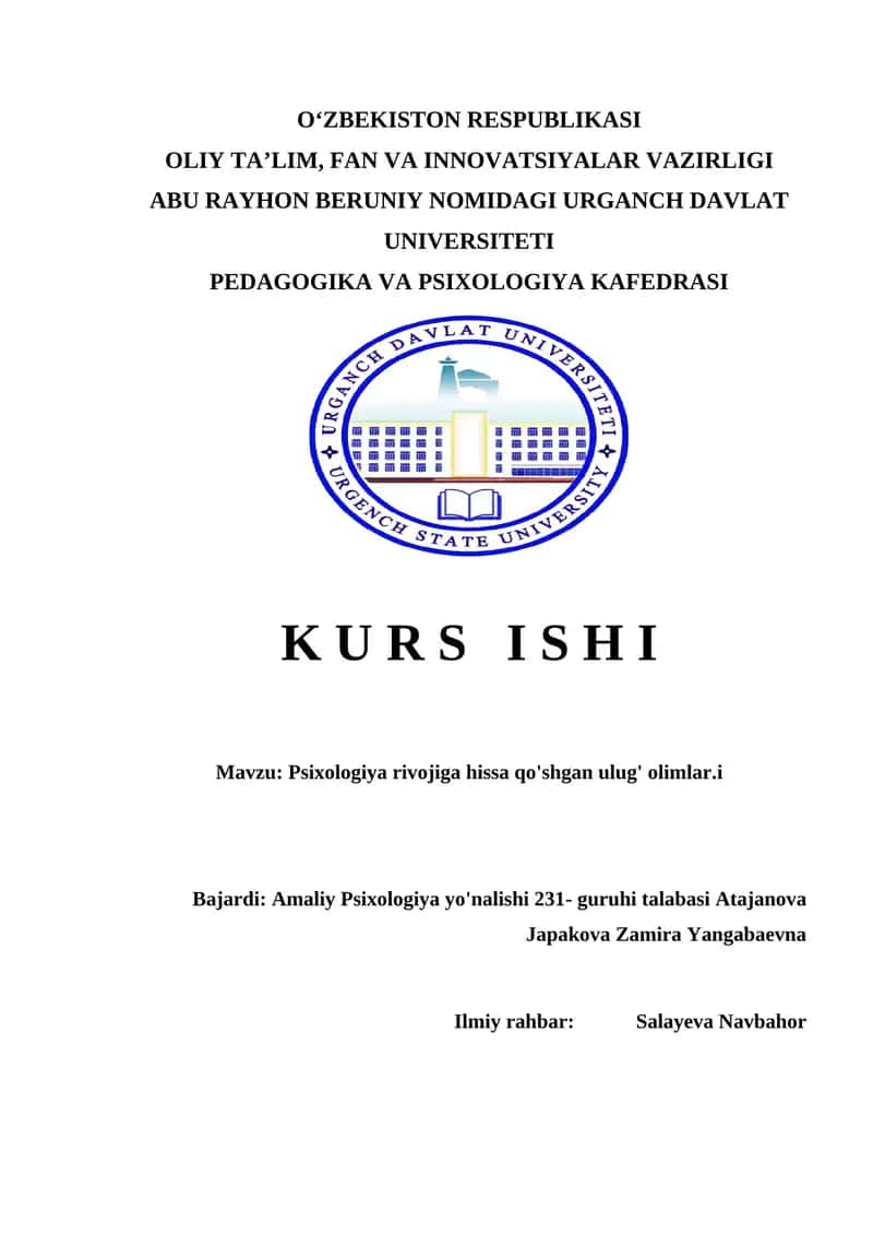Psixologiya rivojiga hissa qo'shgan ulug' olimlar Psixologiya rivojiga hissa qo'shgan ulug' olimlar.i