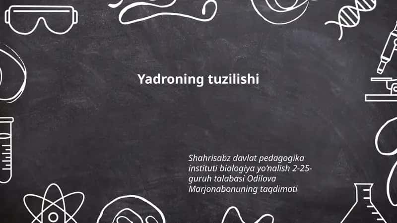 Yadroning tuzilishi