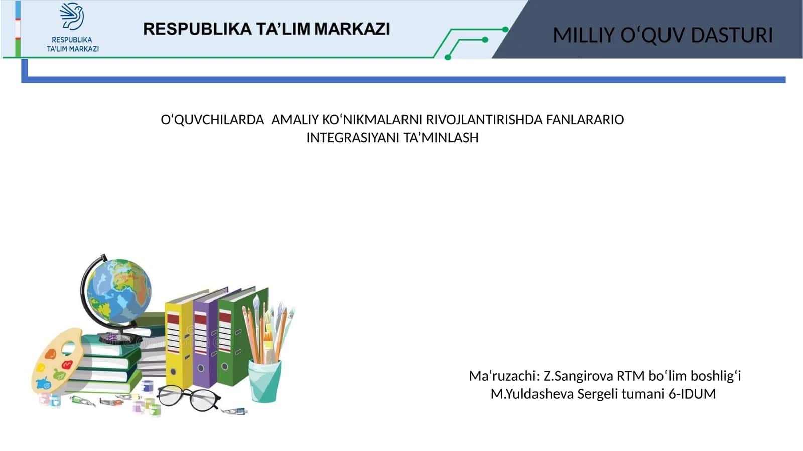 MILLIY O‘QUV DASTURI