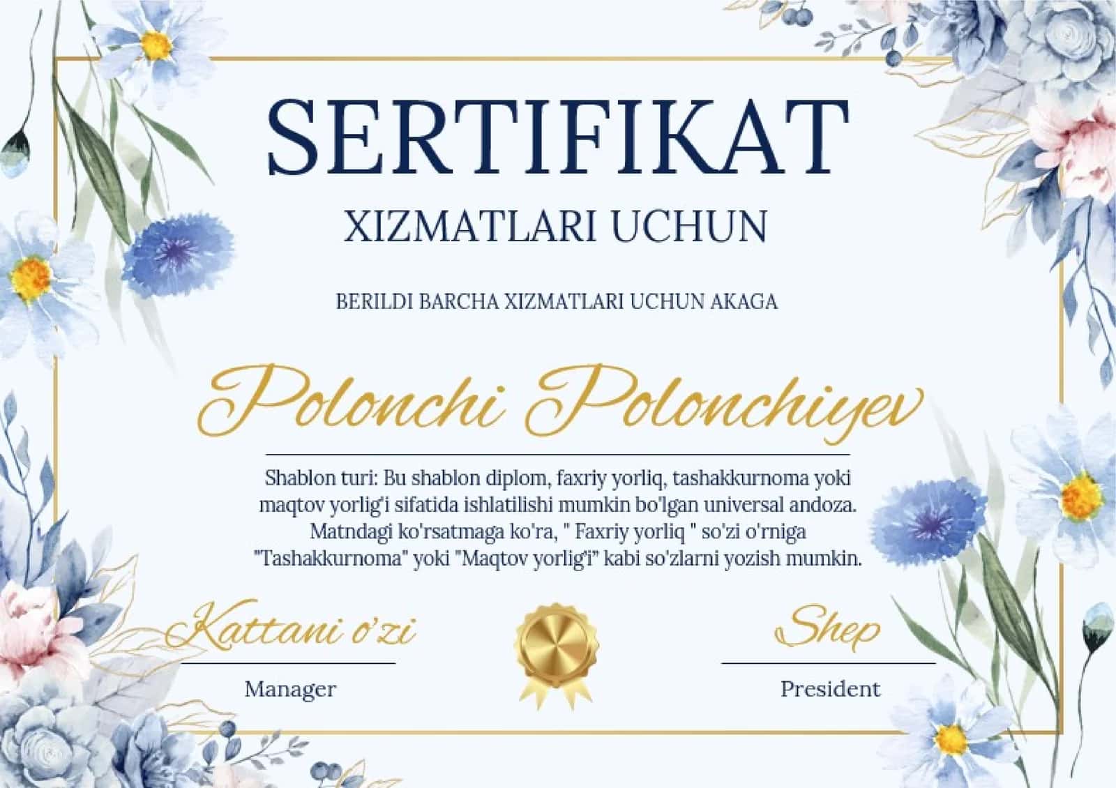 SERTIFIKAT