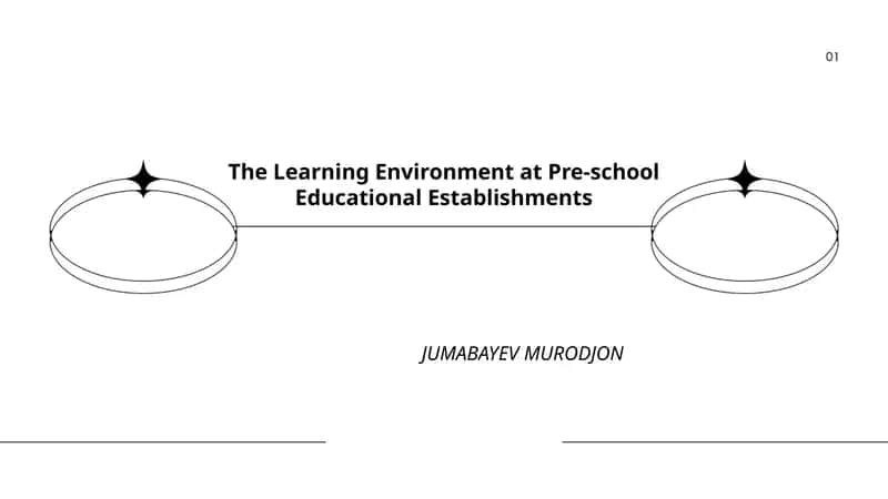 The Learning Environment at Pre-school Educational Establishments