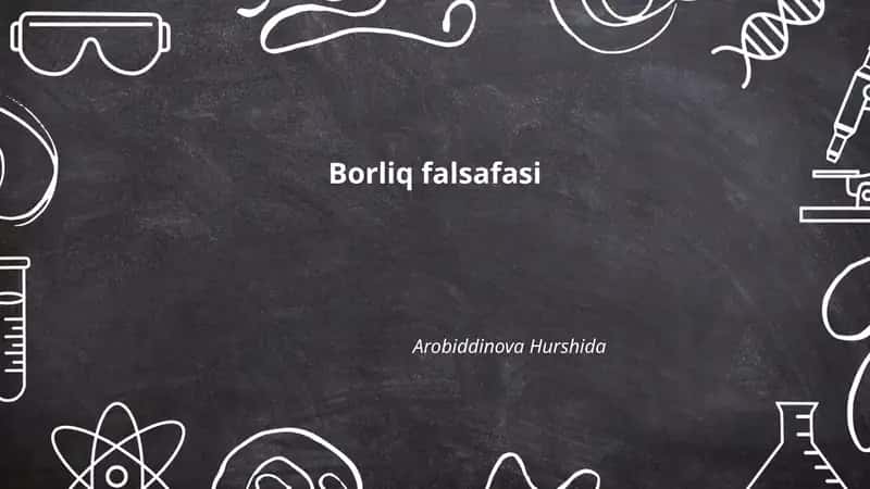 Borliq falsafasi