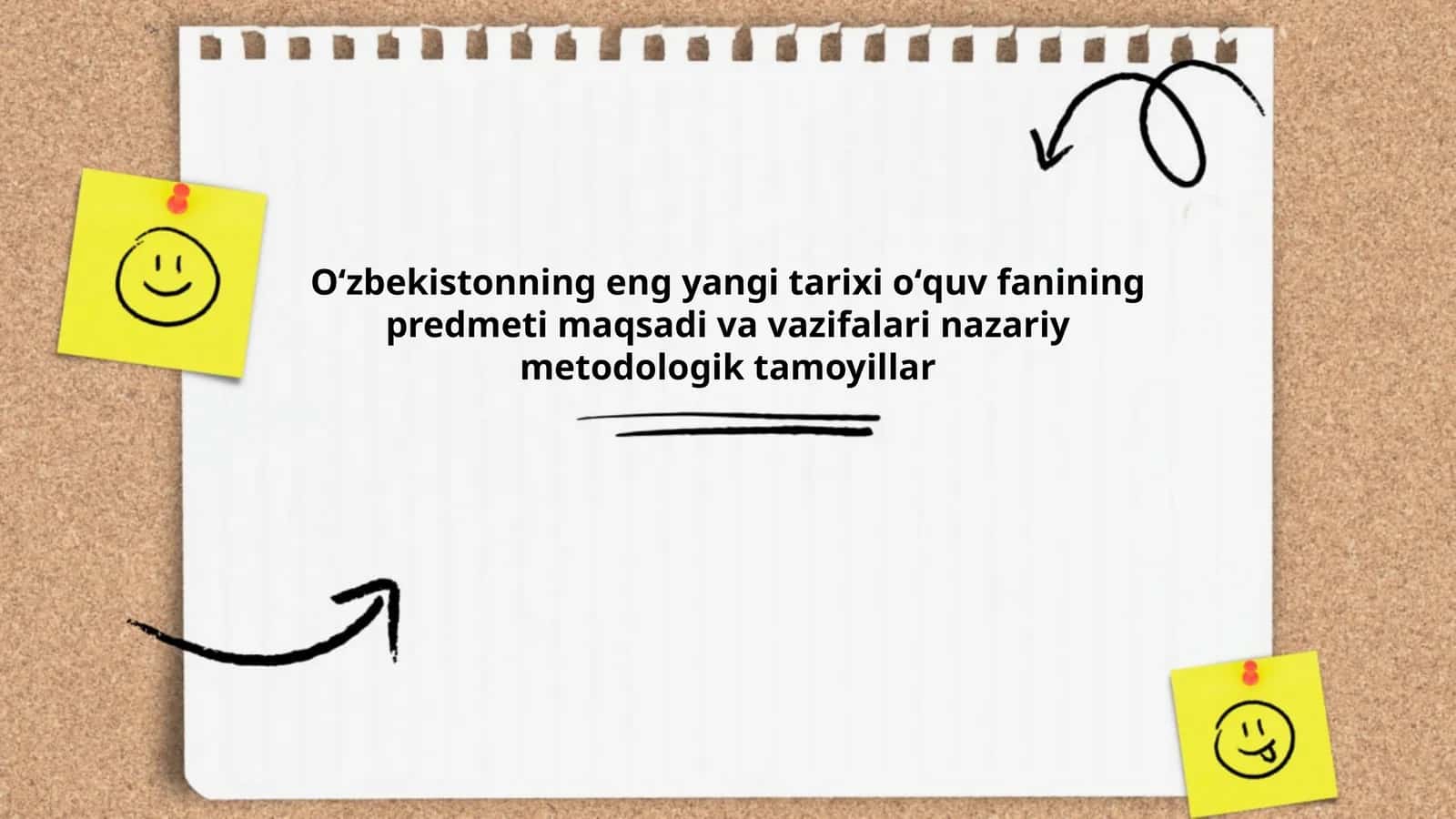 Oʻzbekistonning eng yangi tarixi oʻquv fanining predmeti maqsadi va vazifalari nazariy metodologik tamoyillar