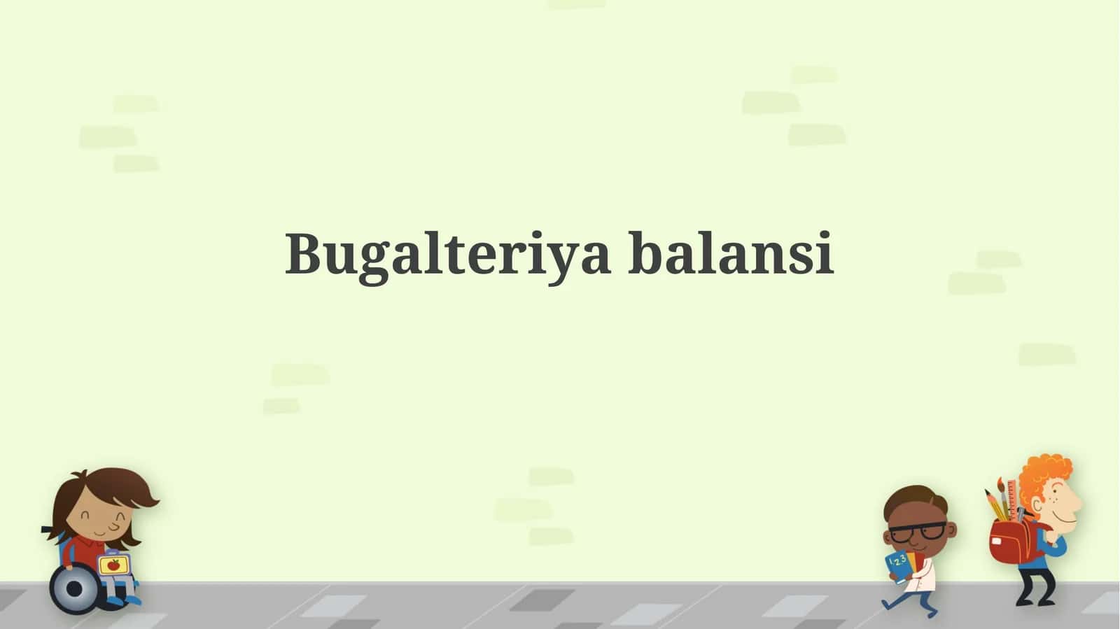 Bugalteriyabalansi