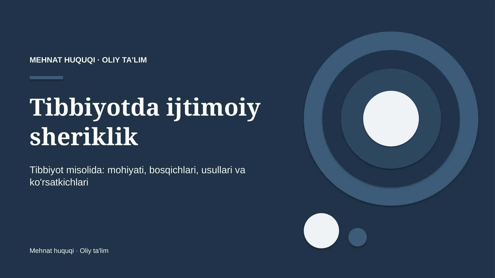 tibbiyotda ijtimoiy sheriklik 9034