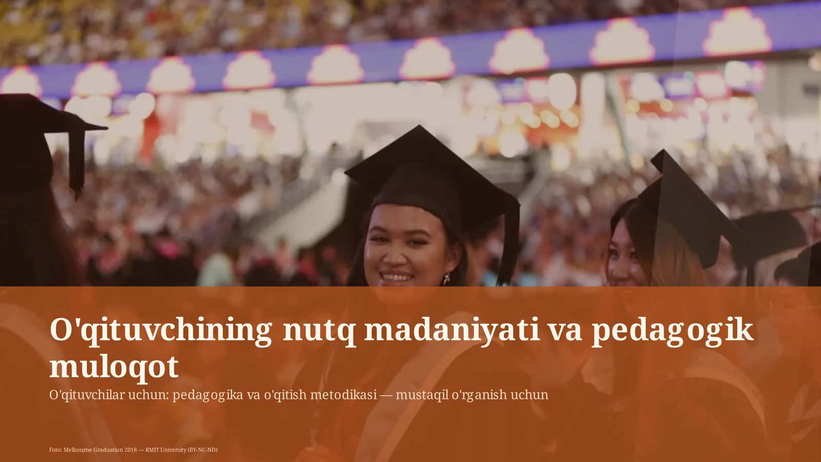 O'qituvchining nutq madaniyati va pedagogik muloqot