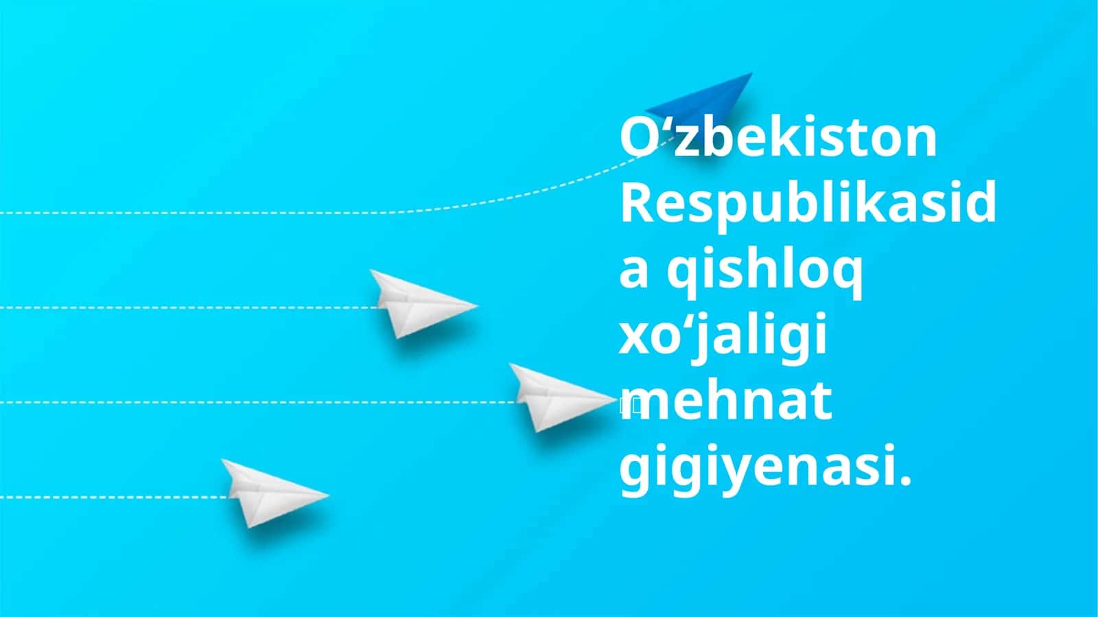 Xavfsizlik va Sogʻliqni Saqlash Qoidalari