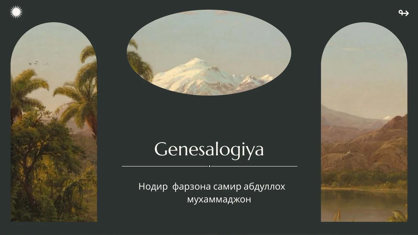 Genesalogiya