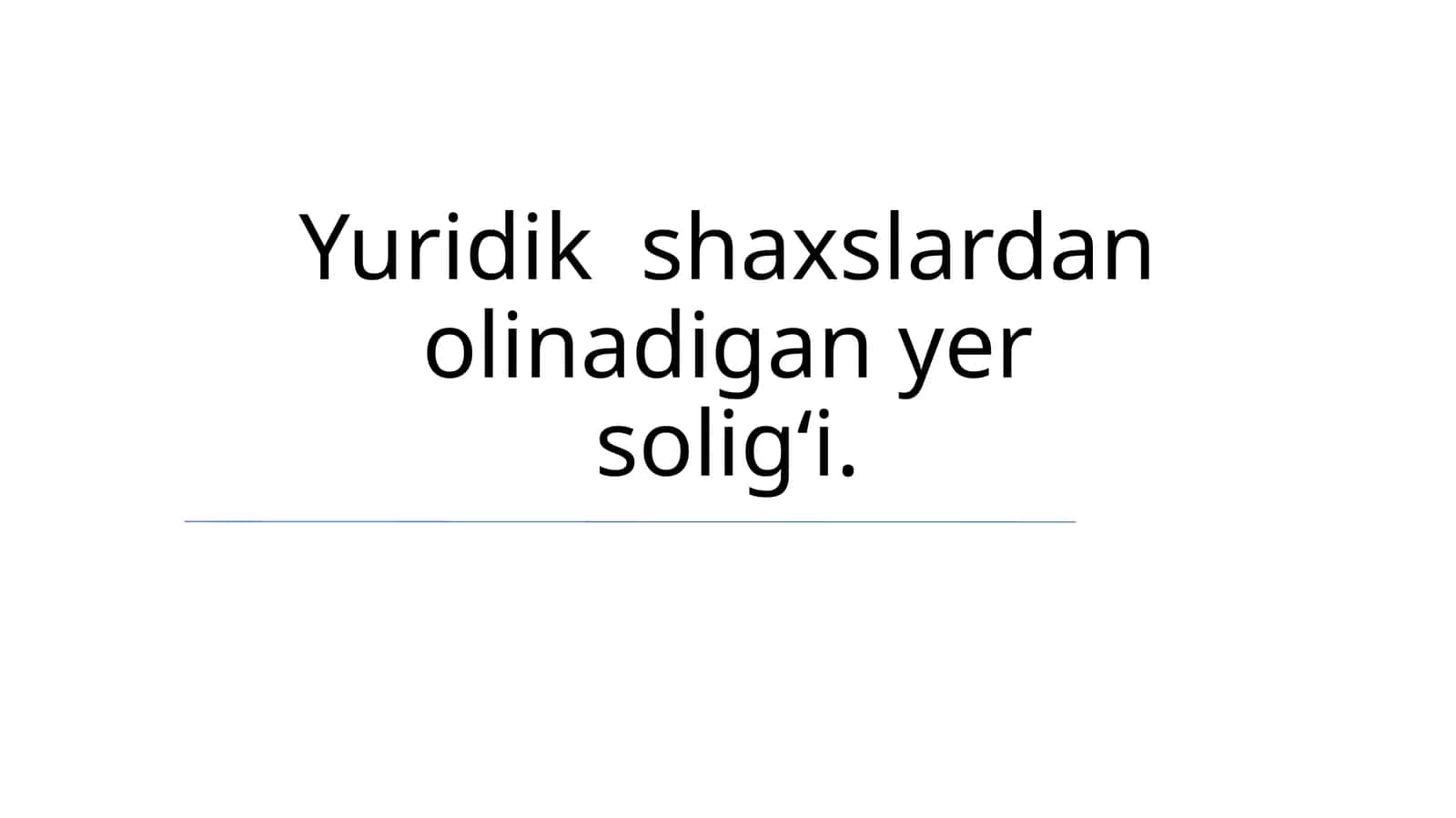 Yer solig'i: Ta'rif va mohiyati