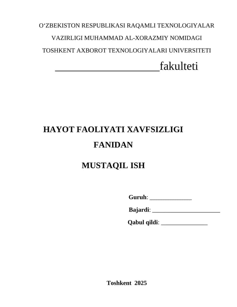 Yong’in xavfsizligi tizimlarining turlarini, vositalarini ajratib ko’rsatish, shuningdek, yong’in xavfi.