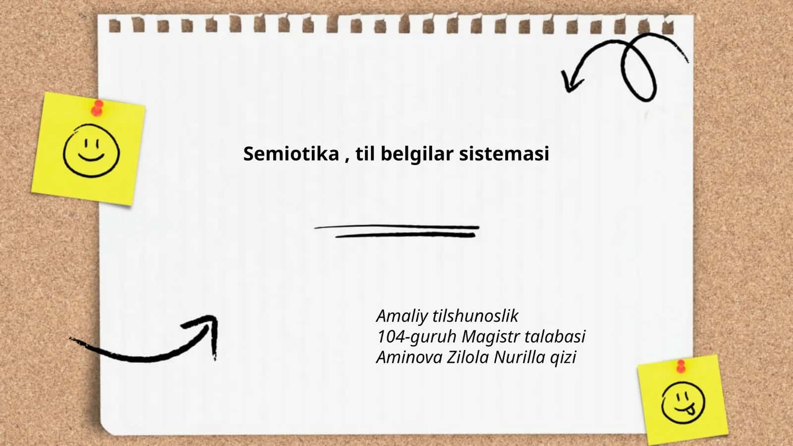 Semiotika, til belgilar sistemasi