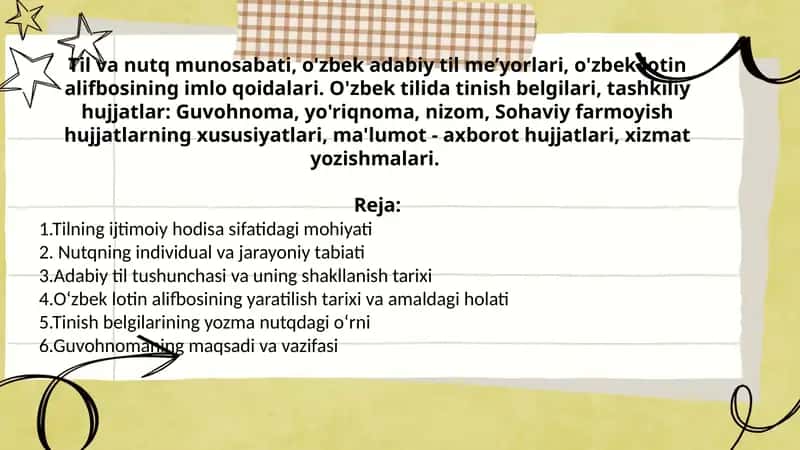 Anatomiya fanidan Nurmatova Nodira