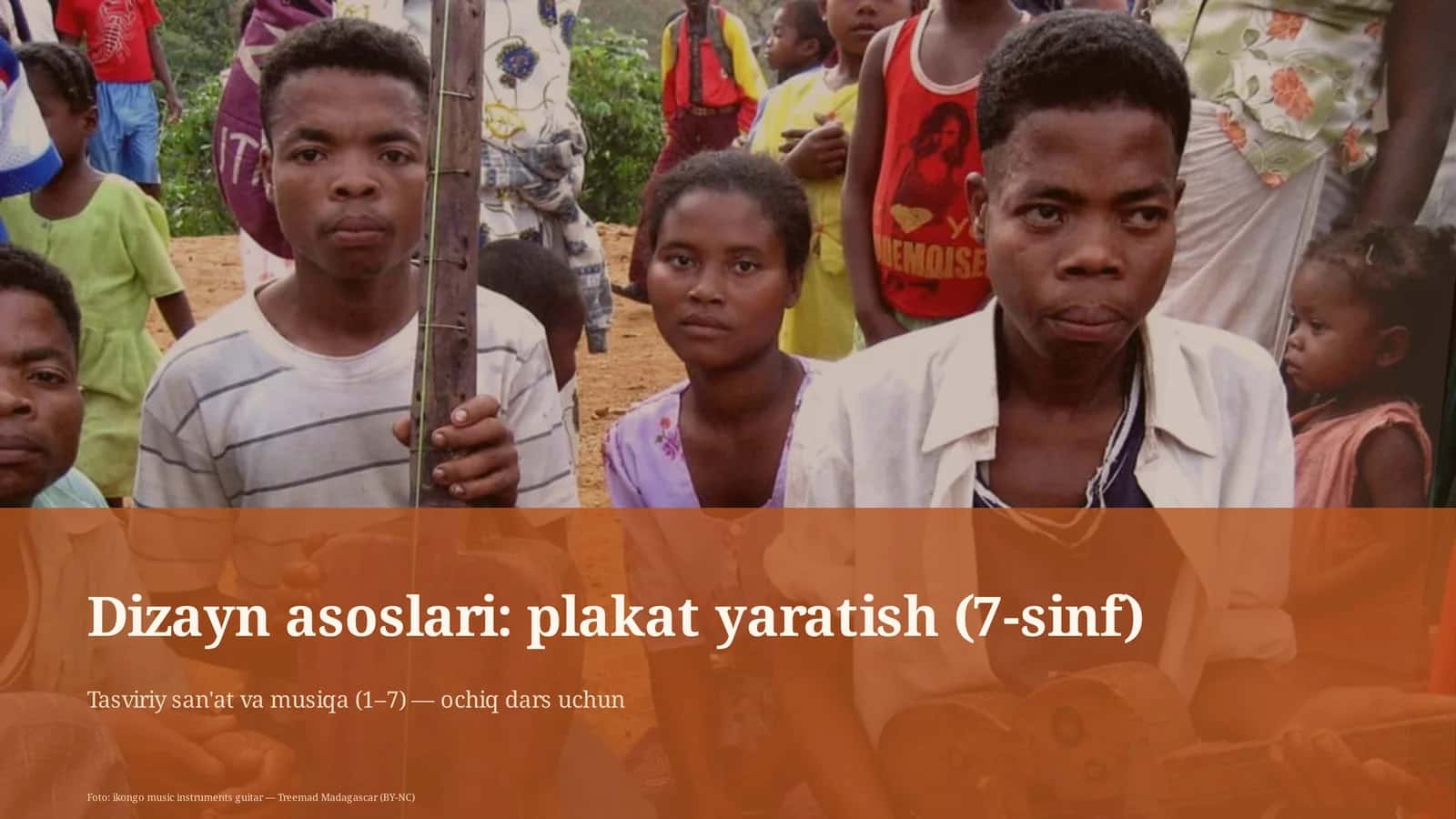 Dizayn asoslari: plakat yaratish (7-sinf)