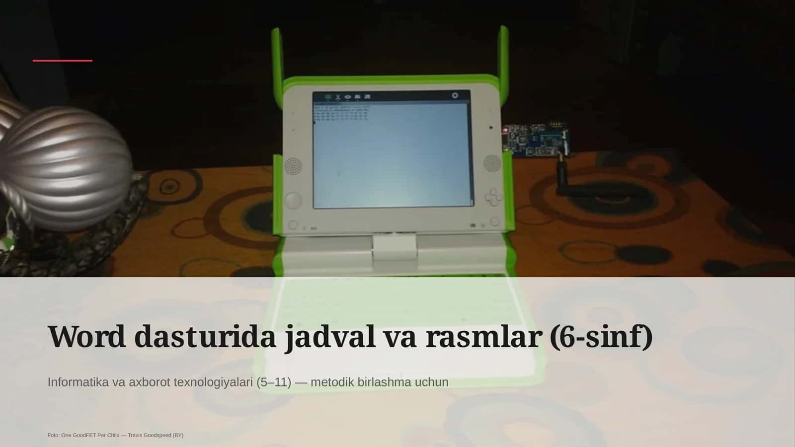 Informatika va axborot texnologiyalari (5–11)