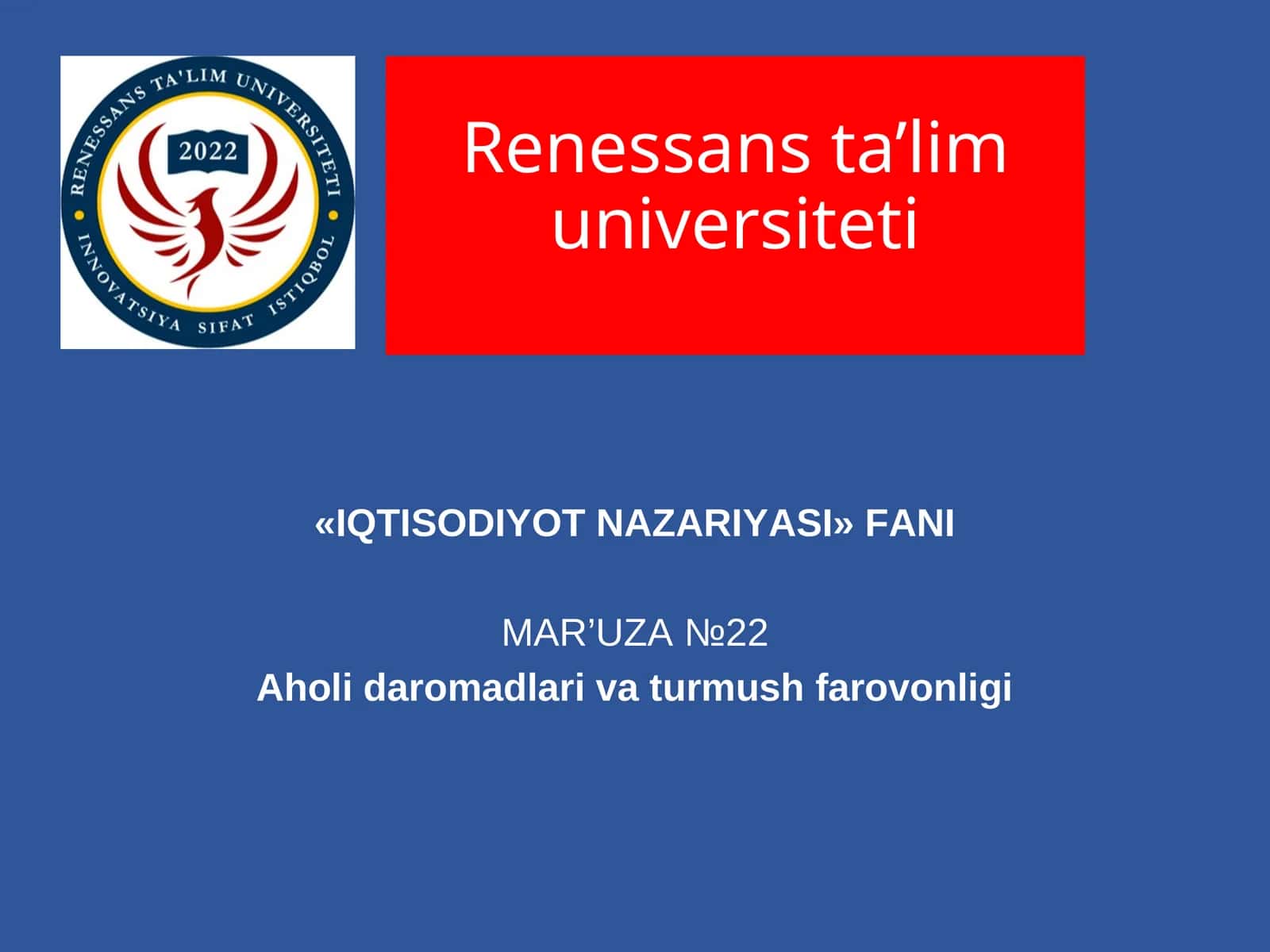IQTISODIYОT NАZАRIYАSI