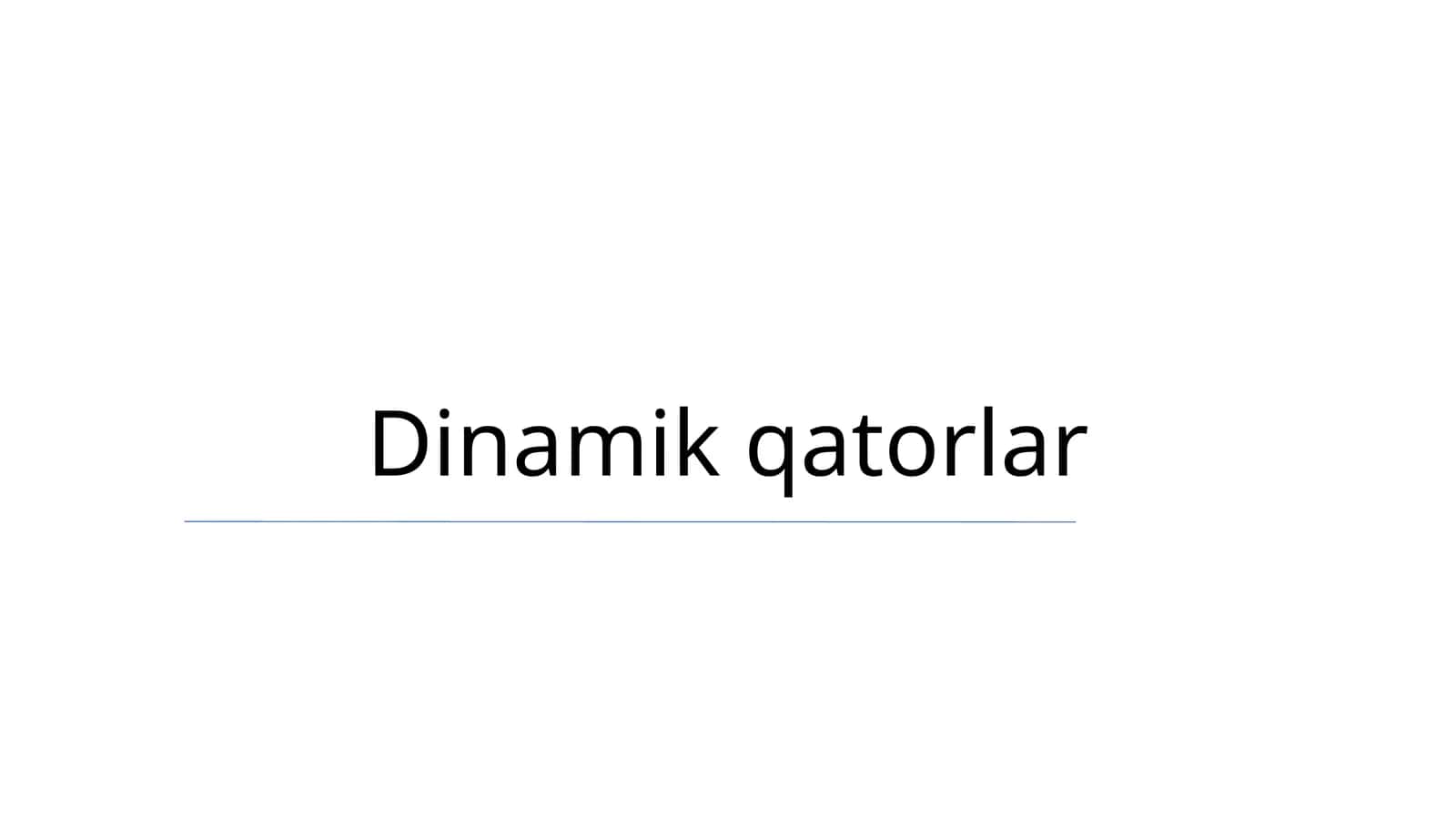 Dinamik massivlar