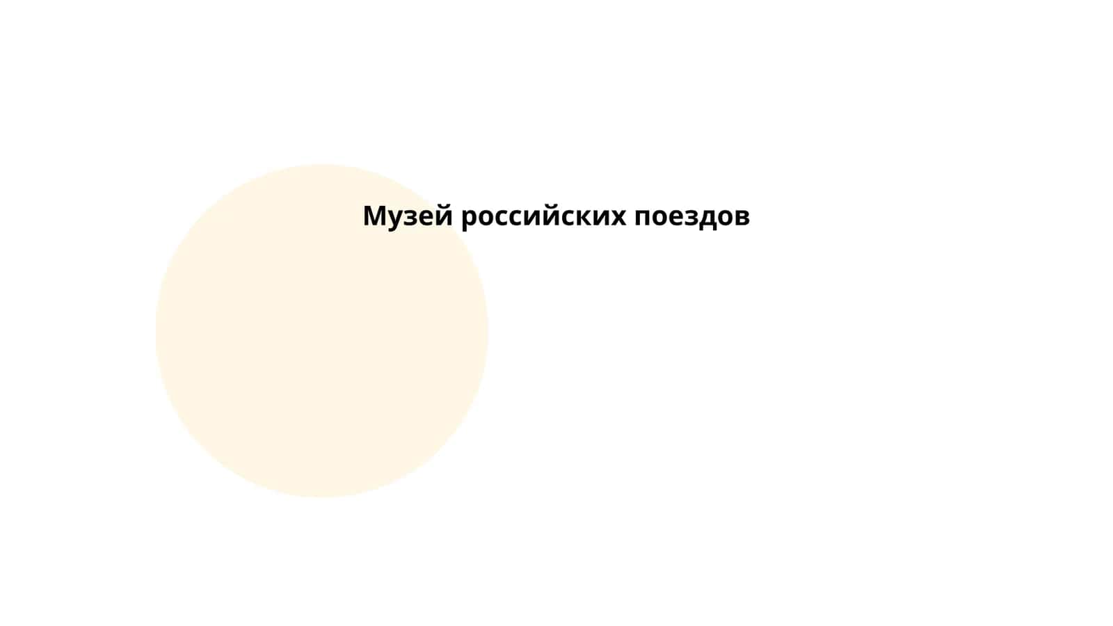 Музей российских поездов