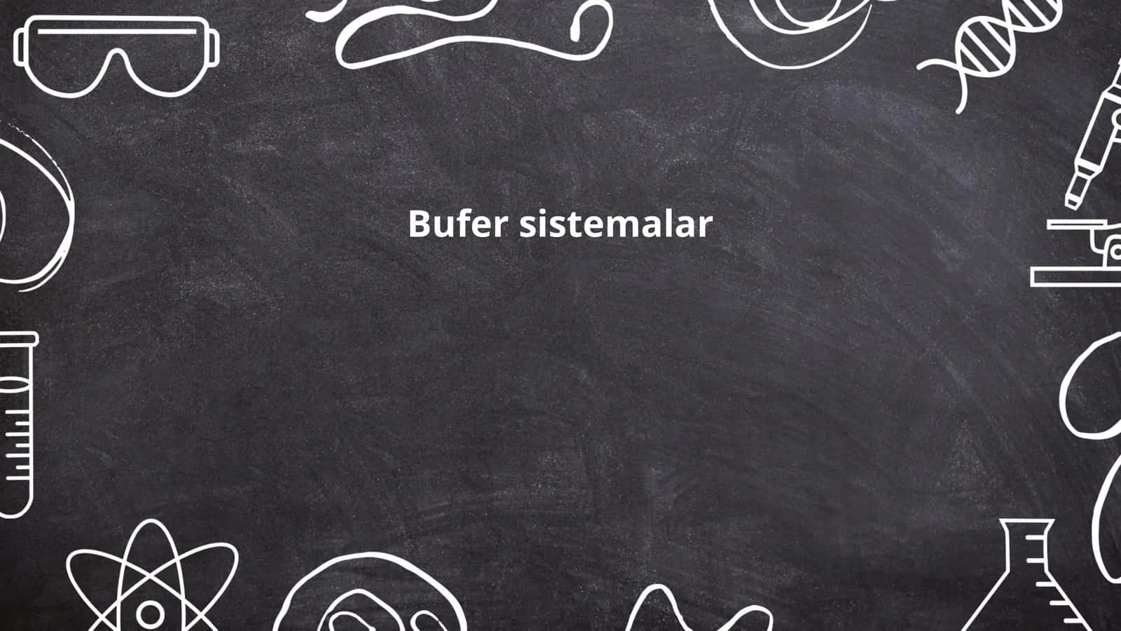 Bufer sistemalar