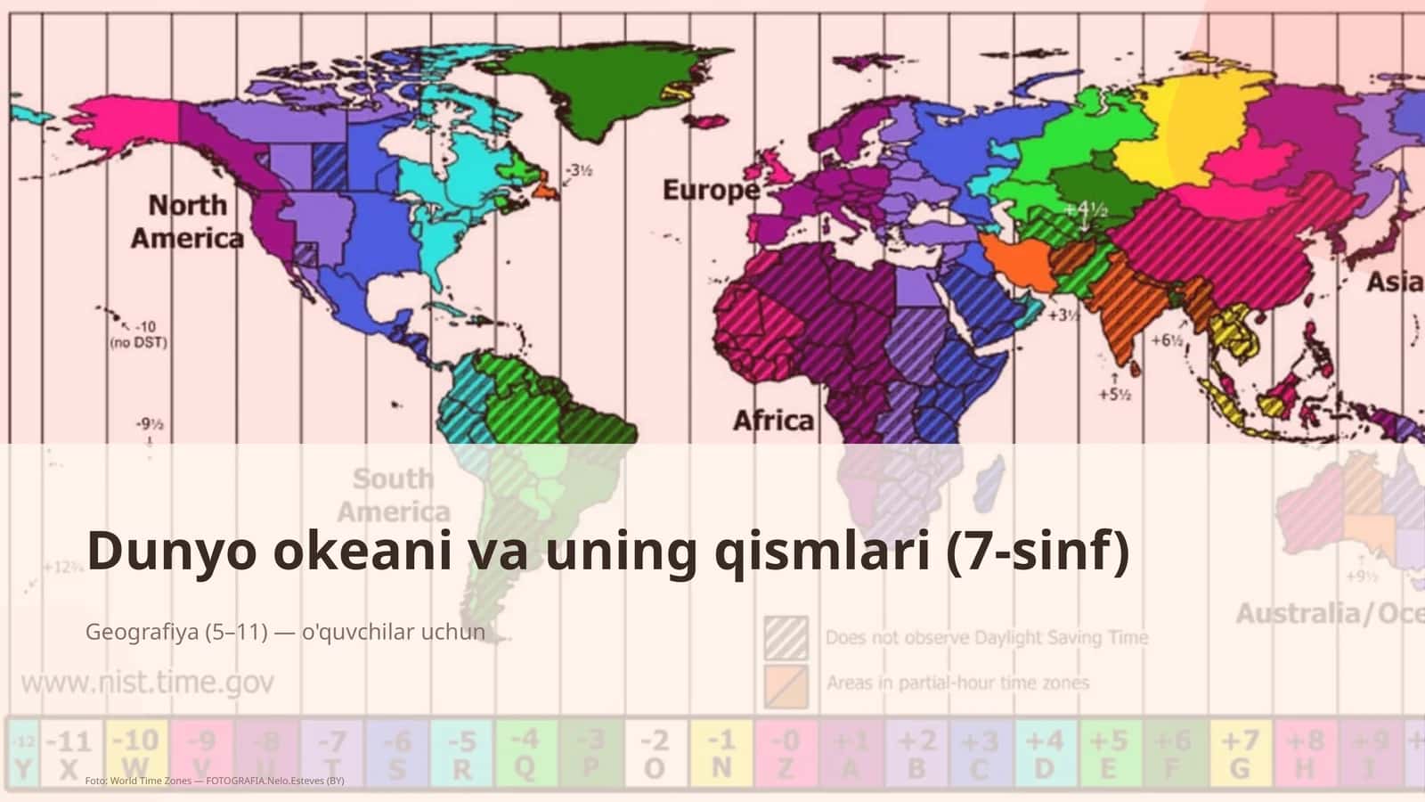 Dunyo okeani va uning qismlari (7-sinf)