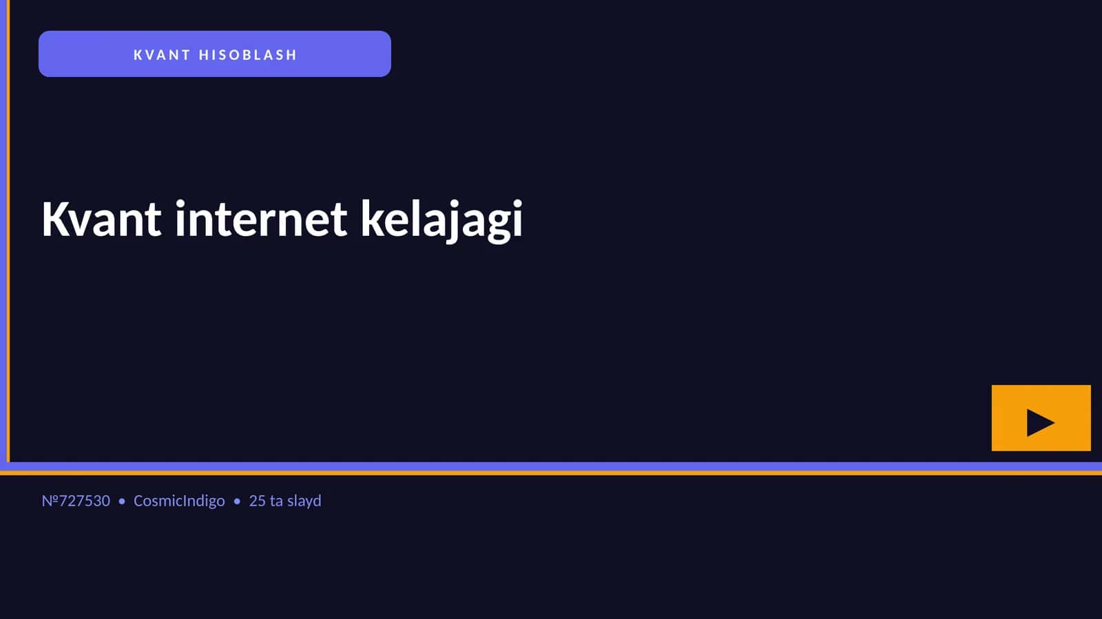 Kvant Internet Kelajagi