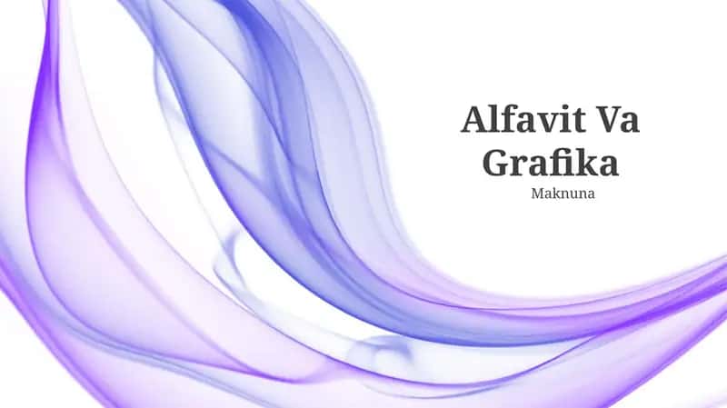 Alfavit Va Grafika