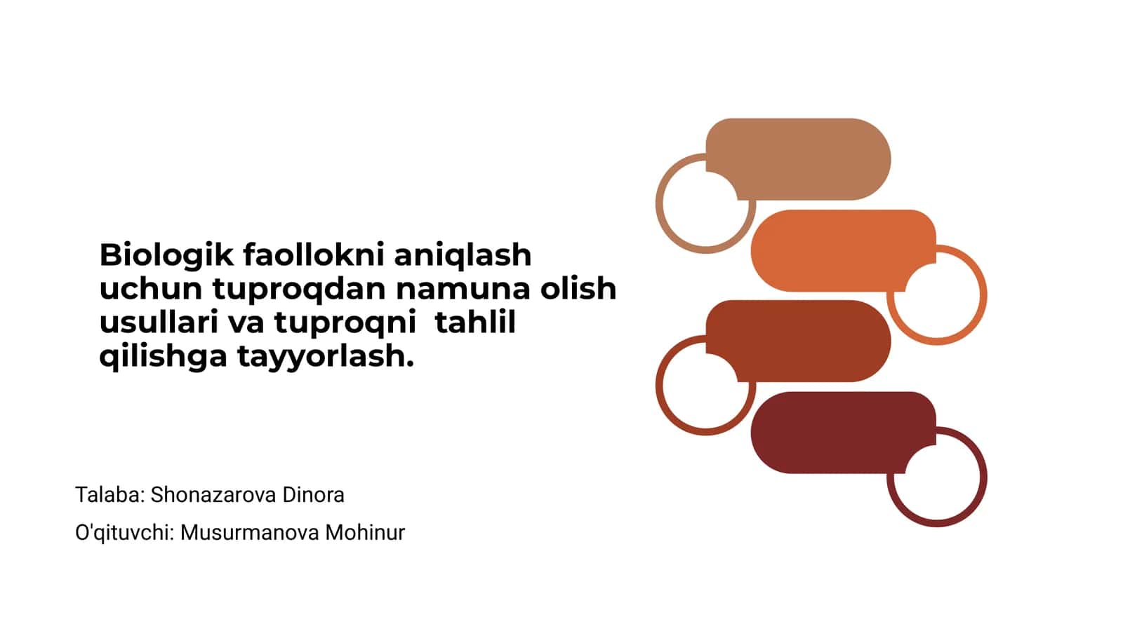 Tuproqdan namuna olish usullari