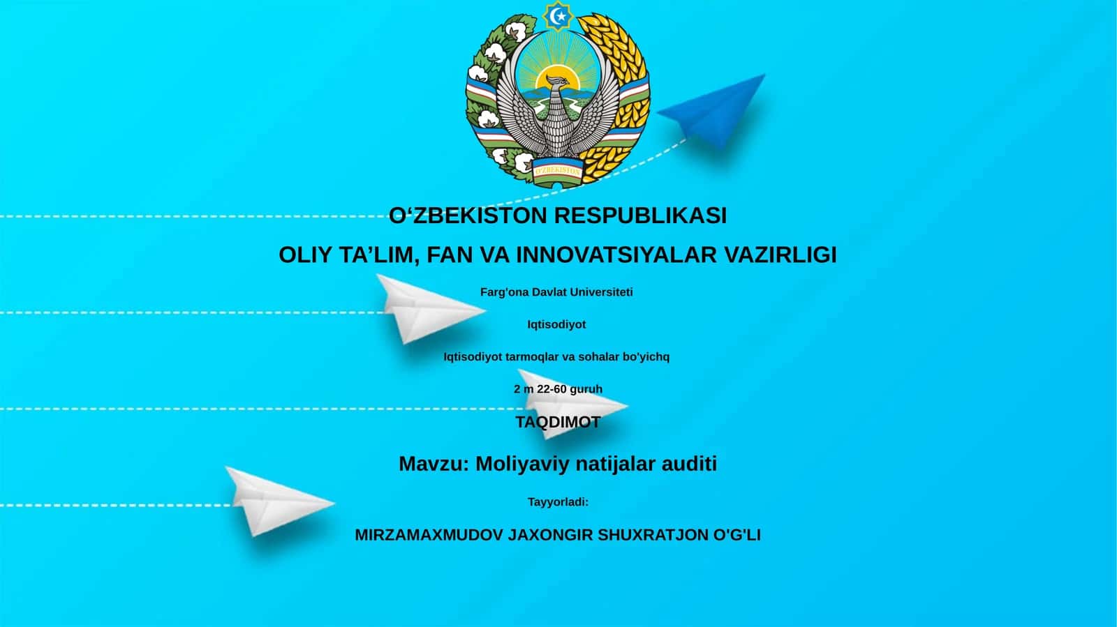 Moliyaviy natijalar auditi