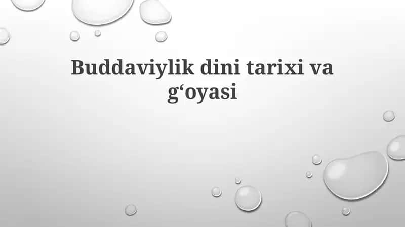 Buddaviylikdinitarixivagʻoyasi