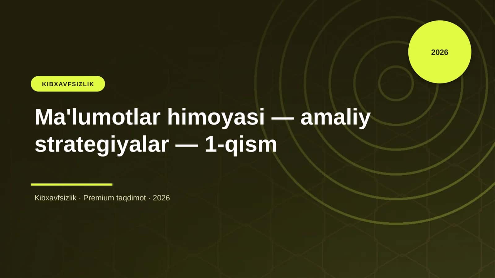 KIBXAVFSIZLIK