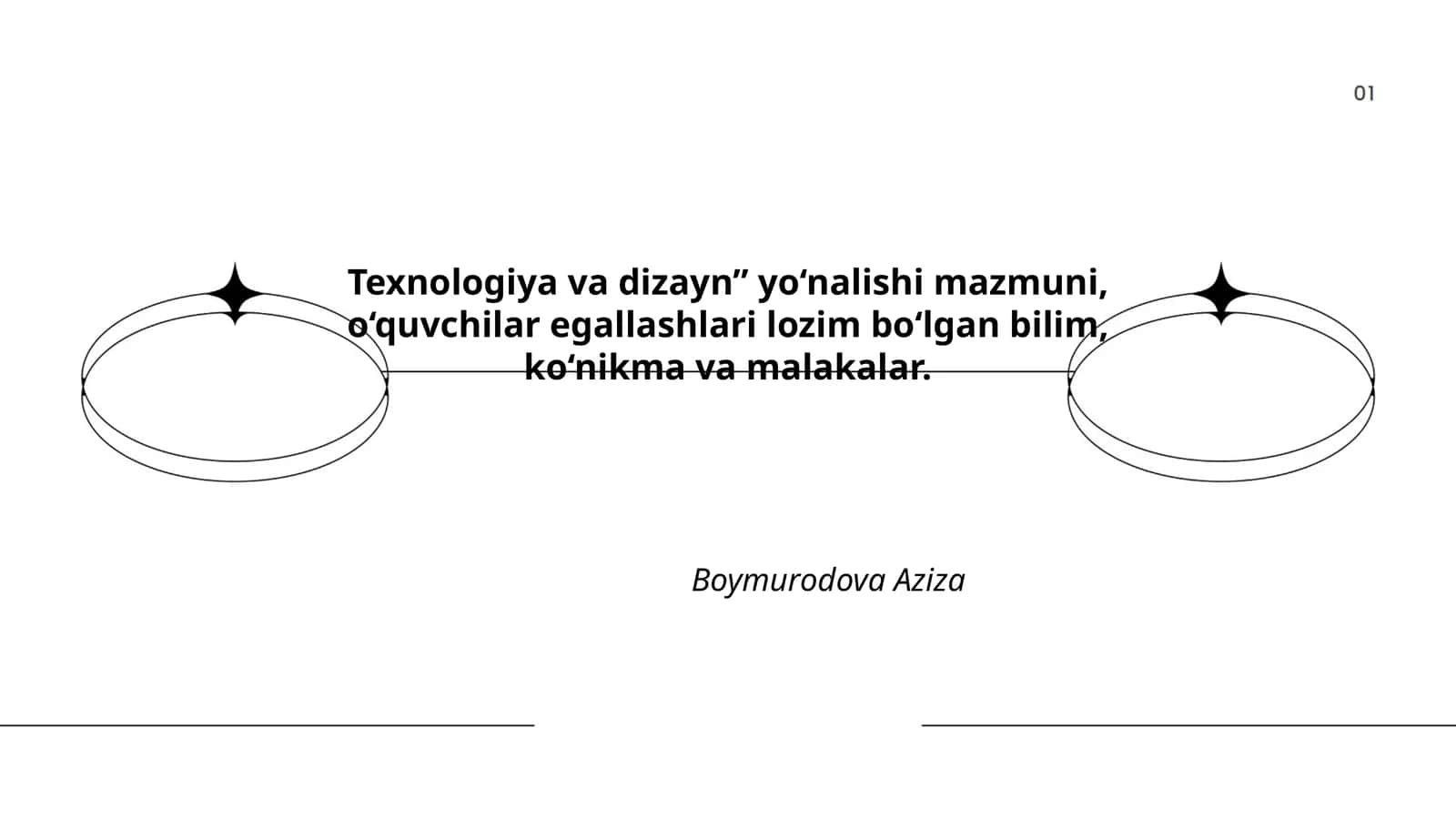 Texnologiya va dizayn asoslari: nazariy tamoyillar va terminologiya