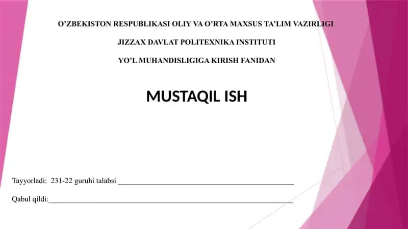 Tonnellarning geotexnik xususiyatlari