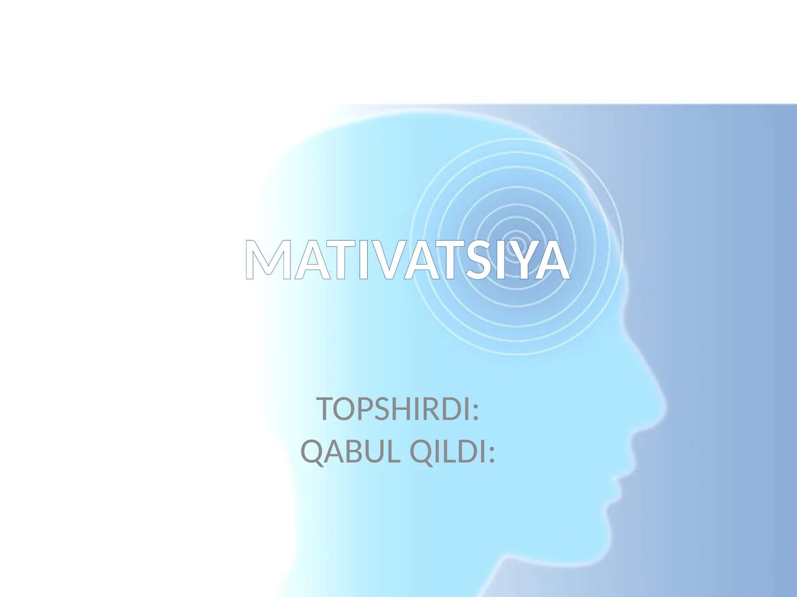 MATIVATSIYA