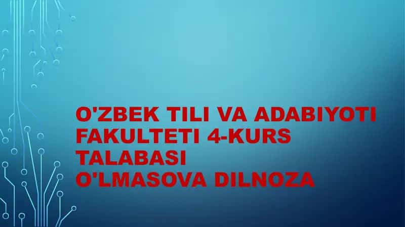 Leksikma'no o'zgarishi