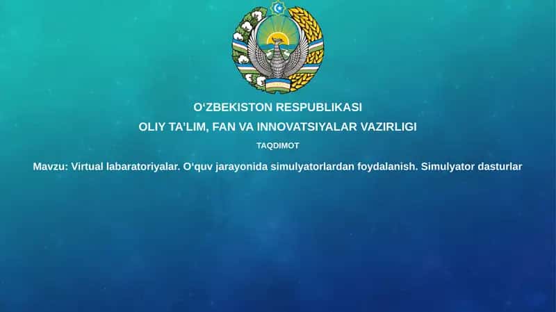 Virtual laboratoriyalar
