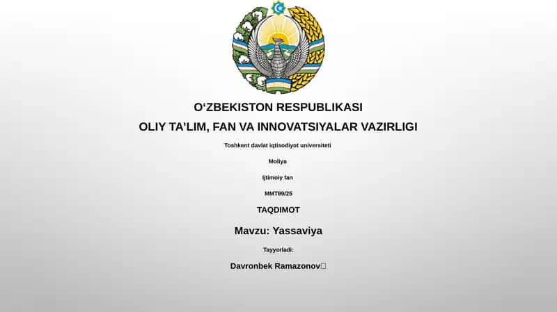 Yassaviya