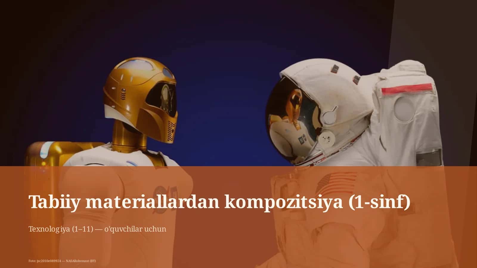 Tabiiy materiallardan kompozitsiya (1-sinf)